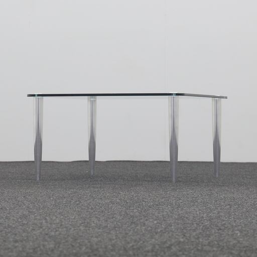 Glas Salontisch Quadratisch