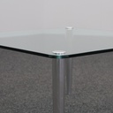 Glas Salontisch Quadratisch
