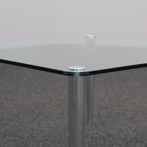 Glas Salontisch Quadratisch