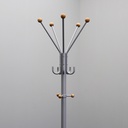 Garderobenständer Silbergrau