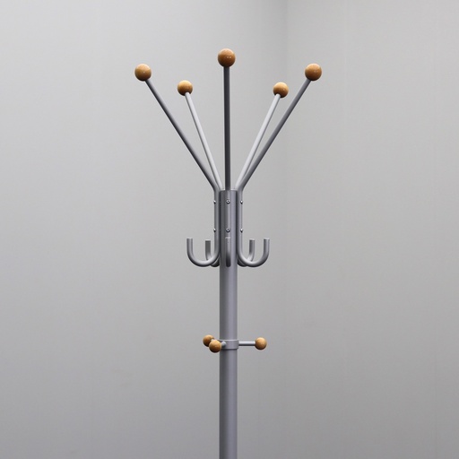 Garderobenständer Silbergrau