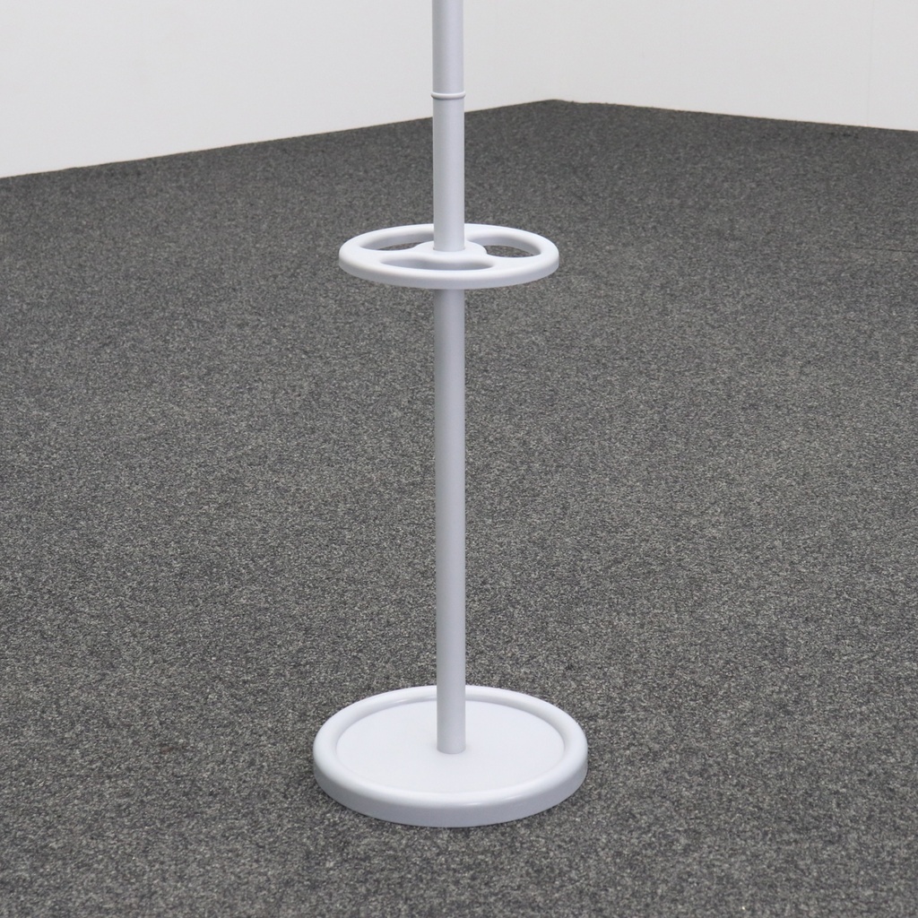 Garderobenständer Silbergrau