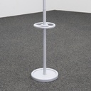 Garderobenständer Silbergrau