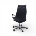 Eleganter Sessel Chairman X Leder Chefsessel Leder schwarz