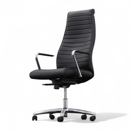 Eleganter Sessel Chairman X Leder Chefsessel Leder schwarz
