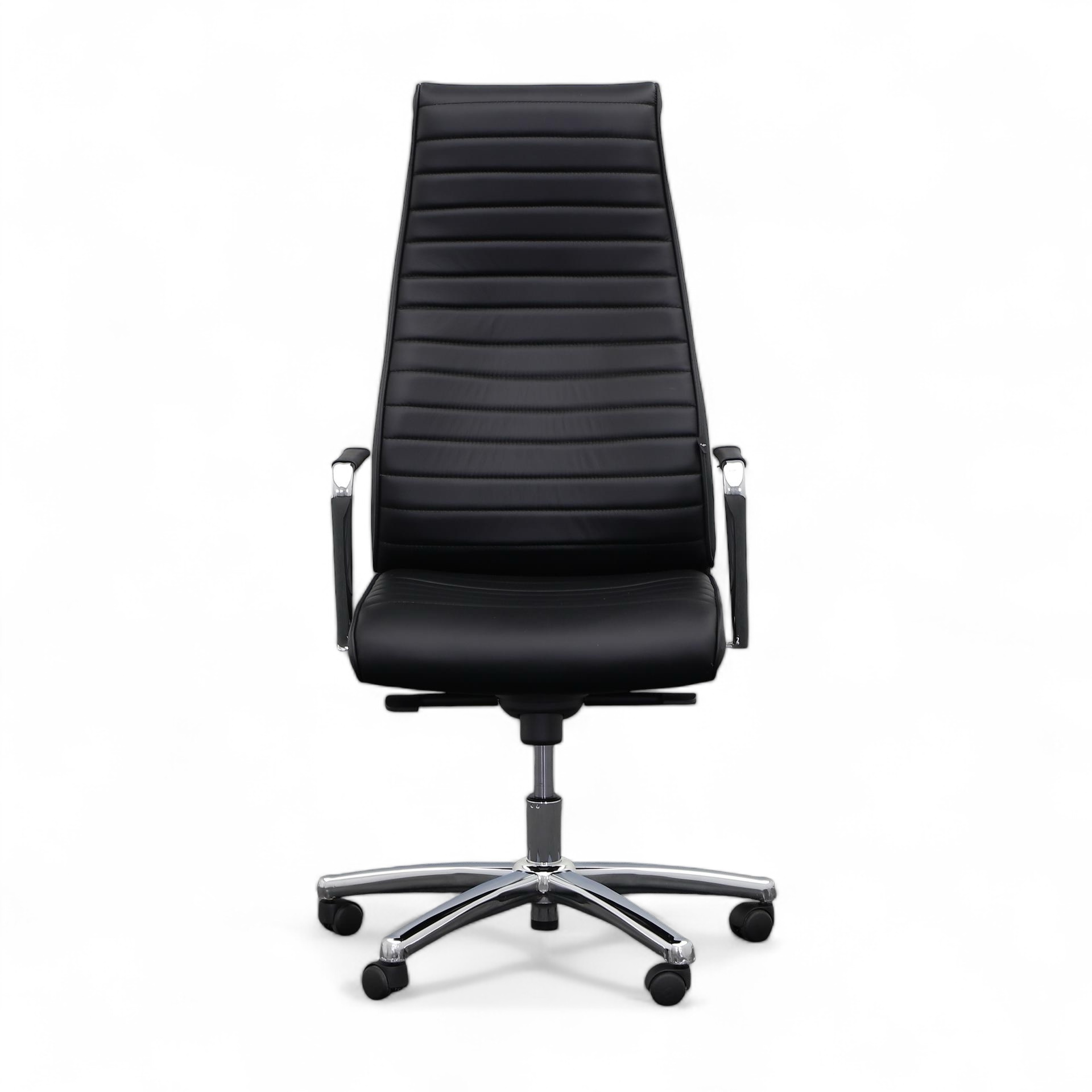 Eleganter Sessel Chairman X Leder Chefsessel