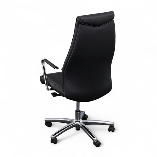 Eleganter Sessel Chairman X Leder Chefsessel Leder schwarz Tradingzone