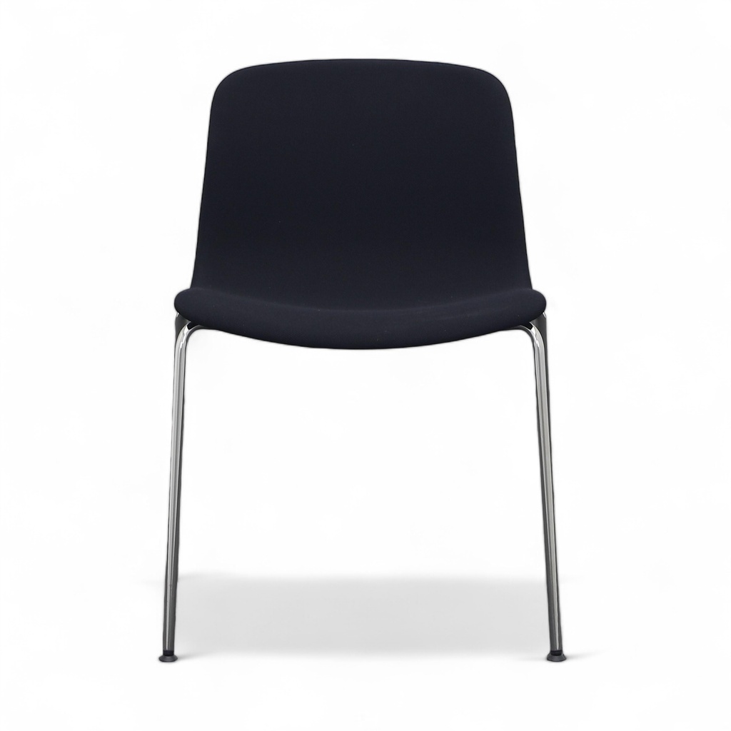 4-Fuss Stühle Hay About a Chair AAC 17, schwarz, Stoff