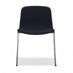 4-Fuss Stühle Hay About a Chair AAC 17, schwarz, Stoff