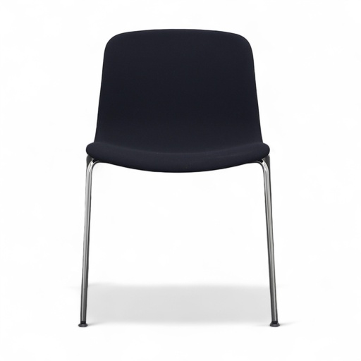 4-Fuss Stühle Hay About a Chair AAC 17, schwarz, Stoff