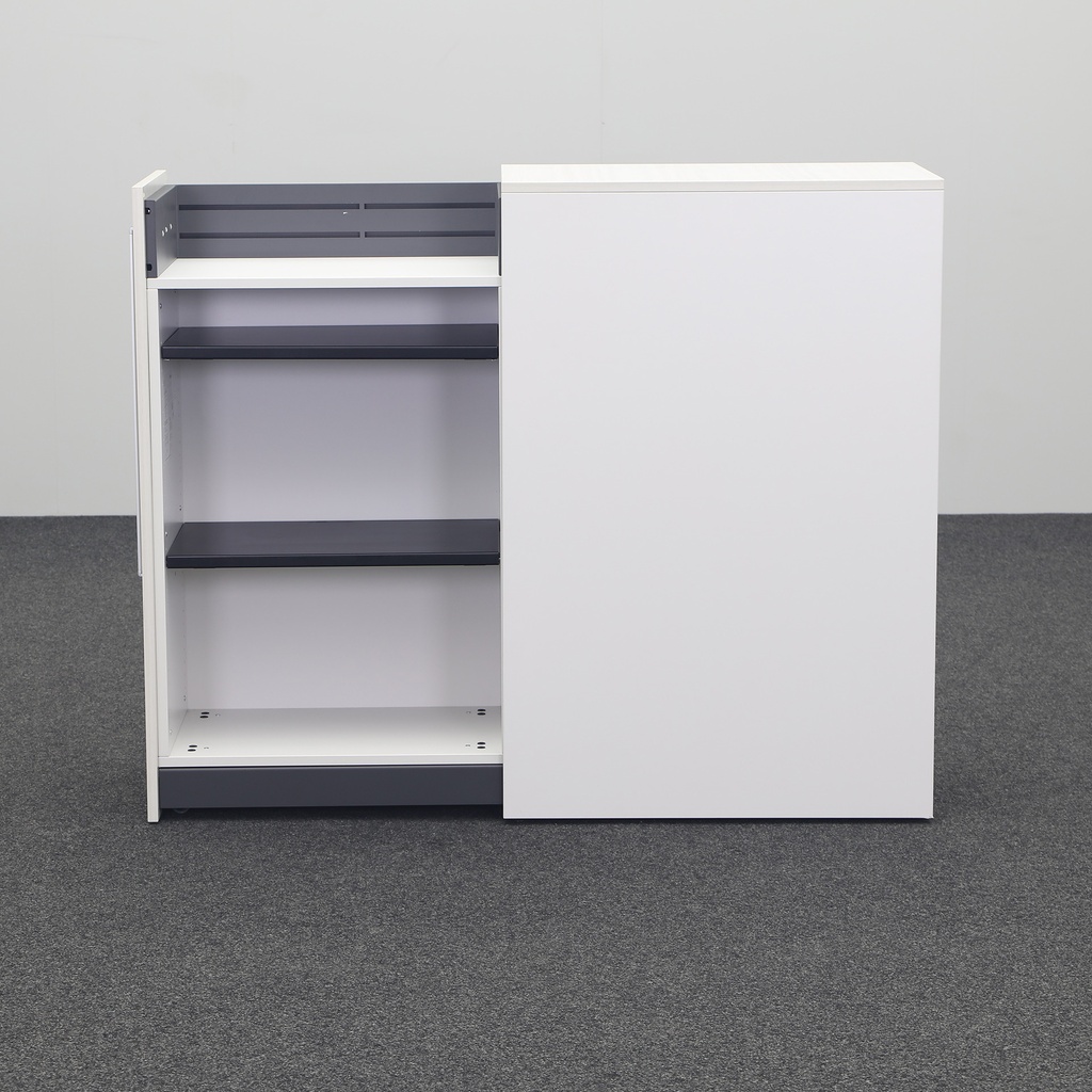 Hochcontainer Steelcase links öffnend