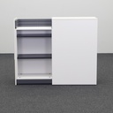 Hochcontainer Steelcase links öffnend