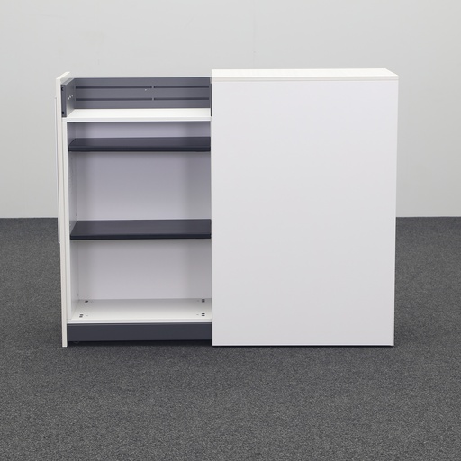 Hochcontainer Steelcase links öffnend