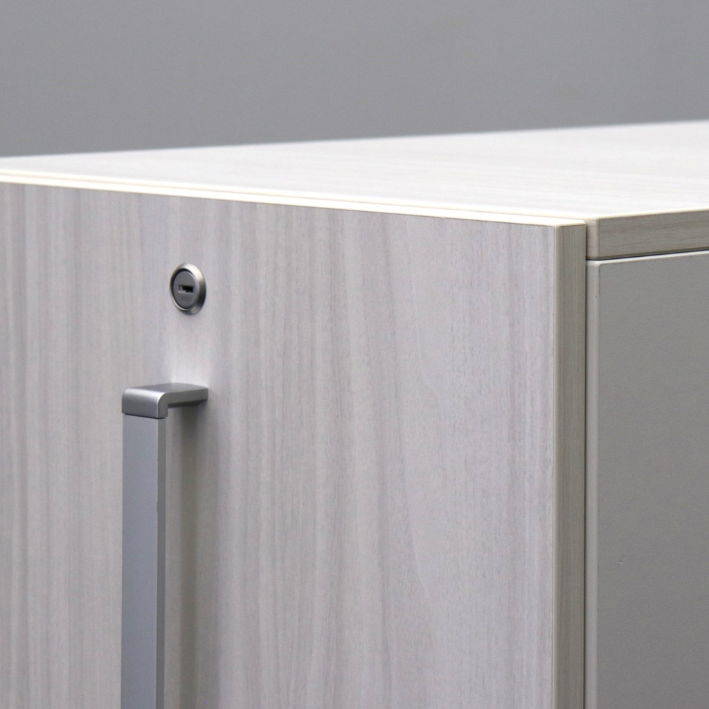 Hochcontainer Steelcase links öffnend