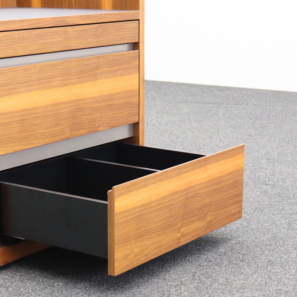 Schubladencontainer Nussbaum