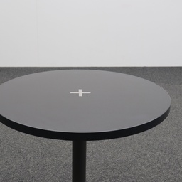 Bistrotisch Linoleum Schwarz