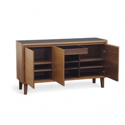 Echtholz Sideboard Nussbaum