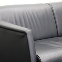 Echtleder Loungegarnitur mit Salontisch