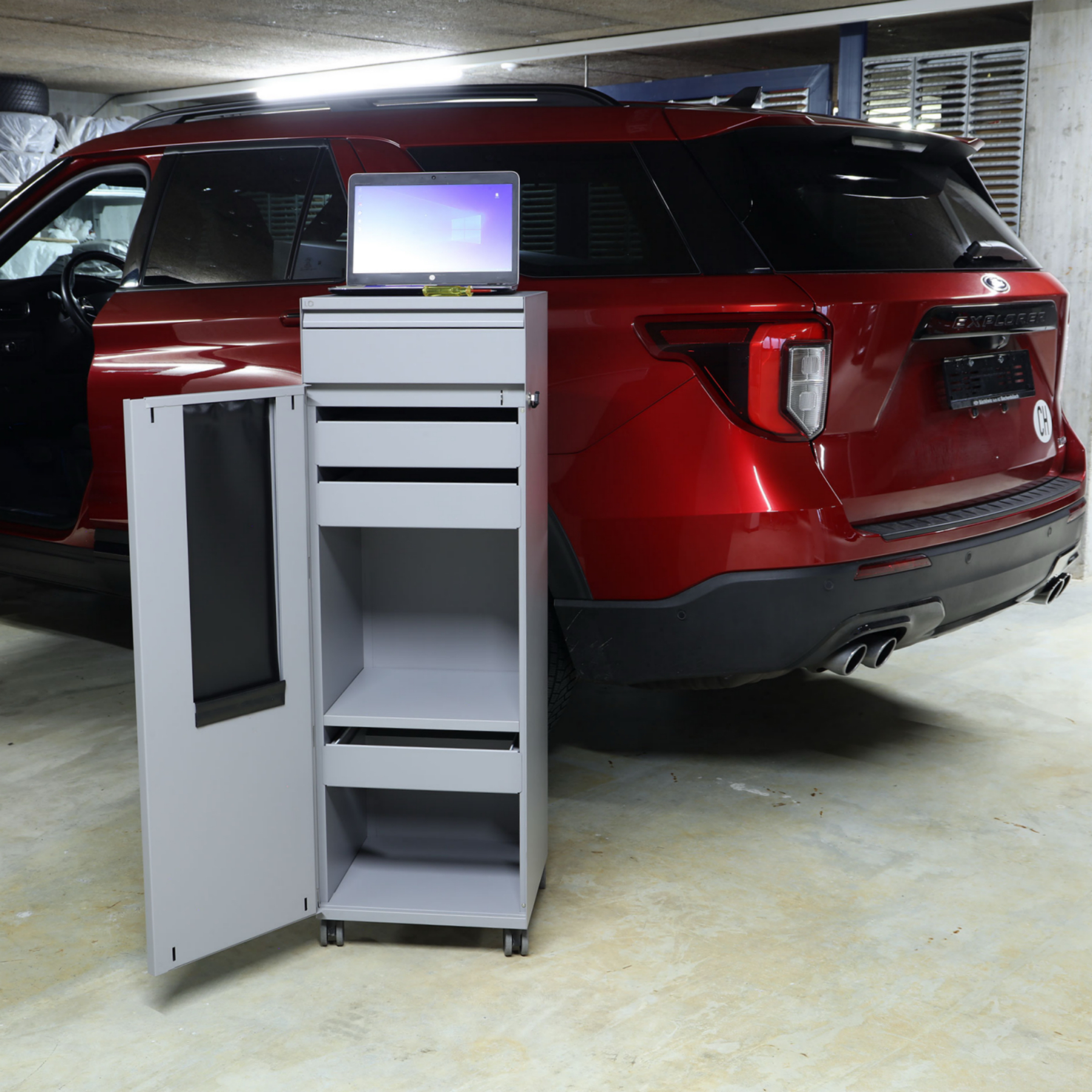 Büro Caddys Lista LO Caddy 400, Metall