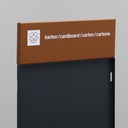 Sammelbehälter für Karton