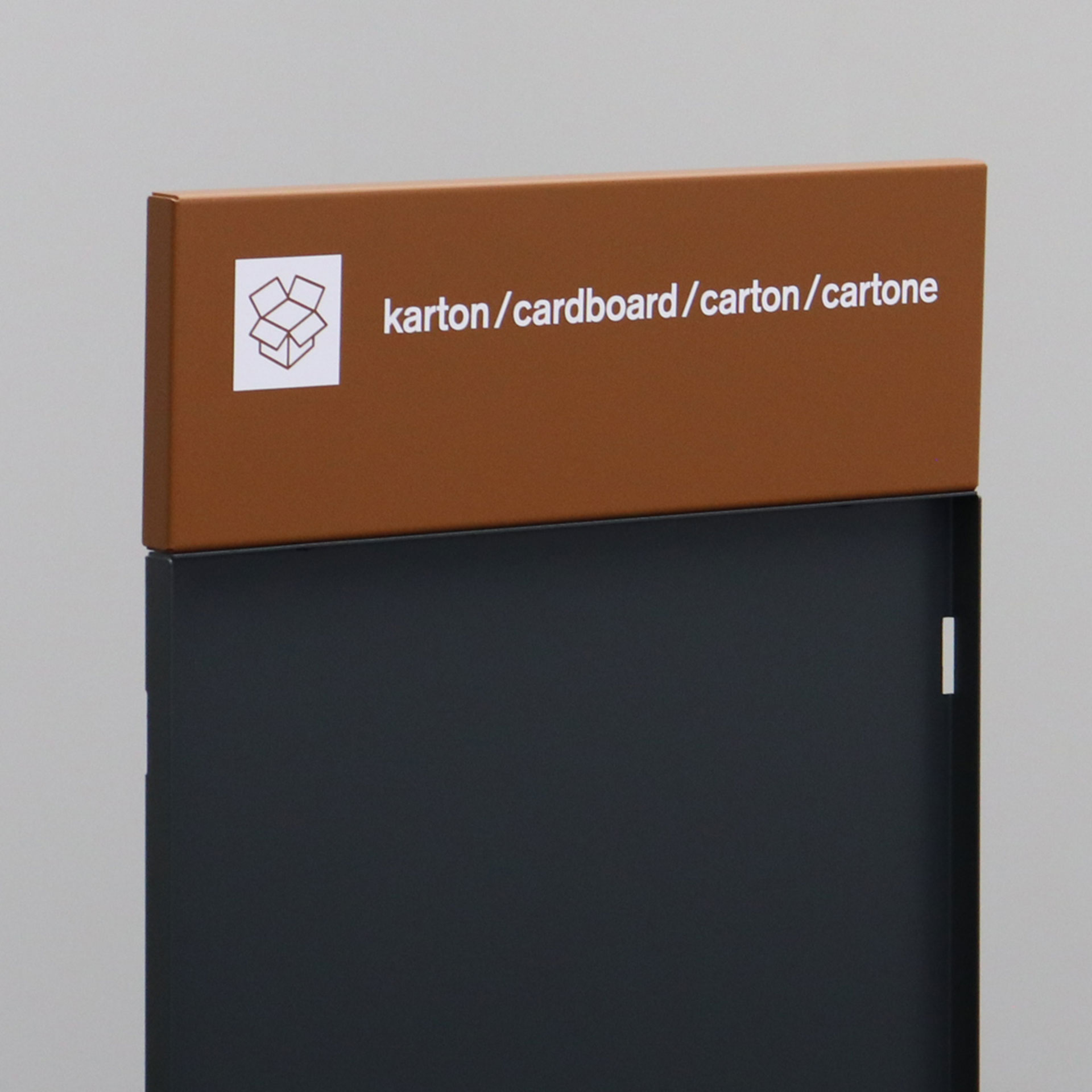 Sammelbehälter für Karton