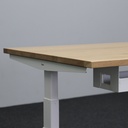 Höhenverstellbarer Arbeitstisch Bene Level Pure Lift