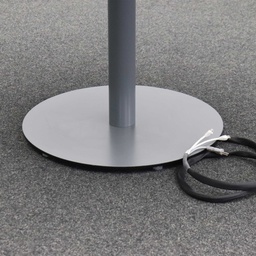 Konferenztisch Lista LO, rund mit Metallfuss