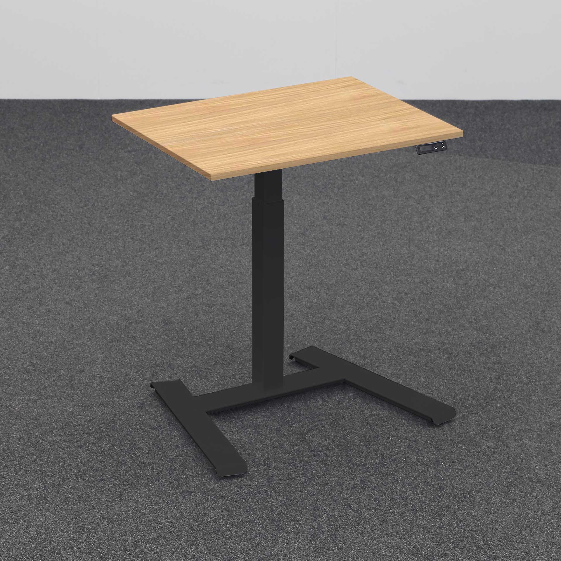 Elektrisch höhenverstellbarer kleiner Schreibtisch Tradingzone Compact Flex