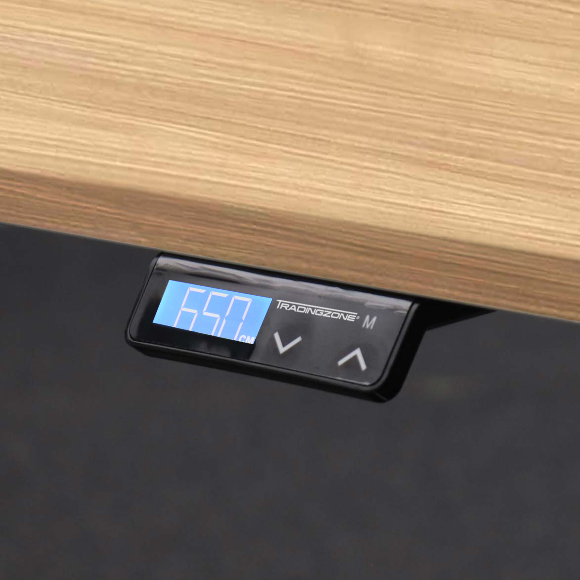Elektrisch höhenverstellbarer kleiner Schreibtisch Tradingzone Compact Flex