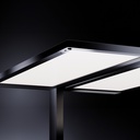 LED Stehleuchte Regent Lightpad Doppelkopf Tunable Office mit U-Form Fuss