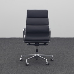 Bürostuhl Vitra EA 219 neuwertig Leder schwarz