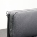 Bürostuhl Vitra EA 219 neuwertig Leder schwarz
