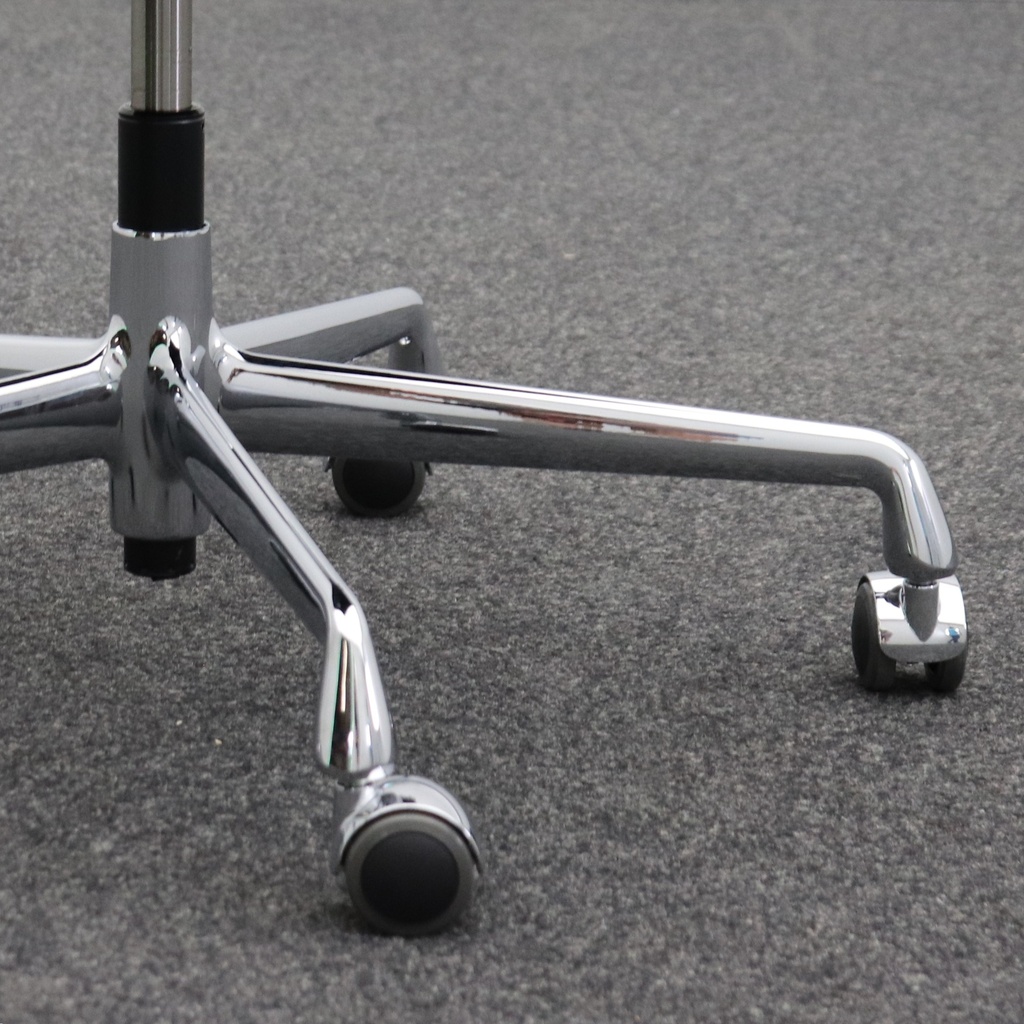 Bürostuhl Vitra EA 219 neuwertig Leder schwarz