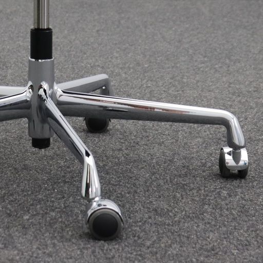 Bürostuhl Vitra EA 219 neuwertig Leder schwarz