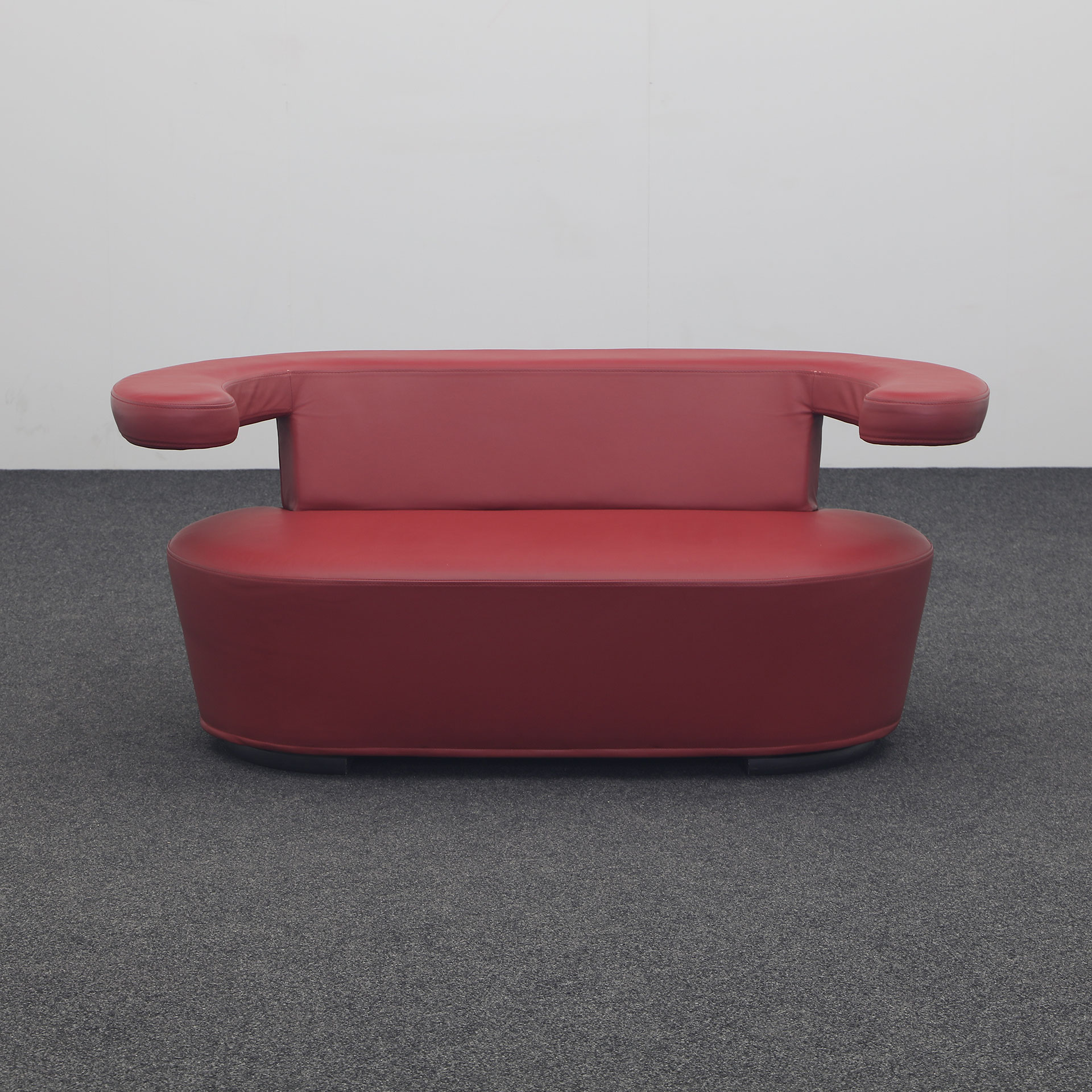 Brühl Big Arm Leder Design Sofa