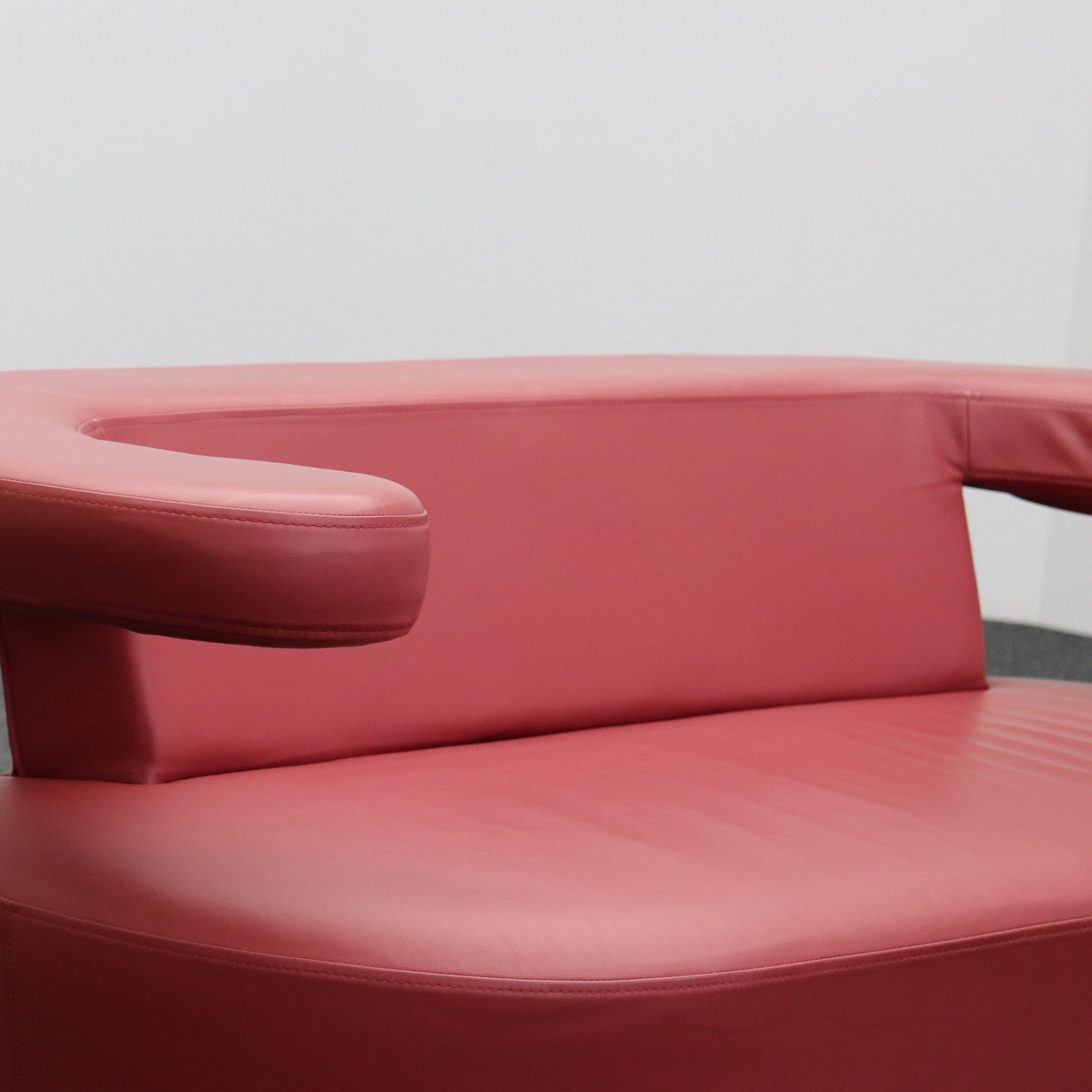 Brühl Big Arm Leder Design Sofa