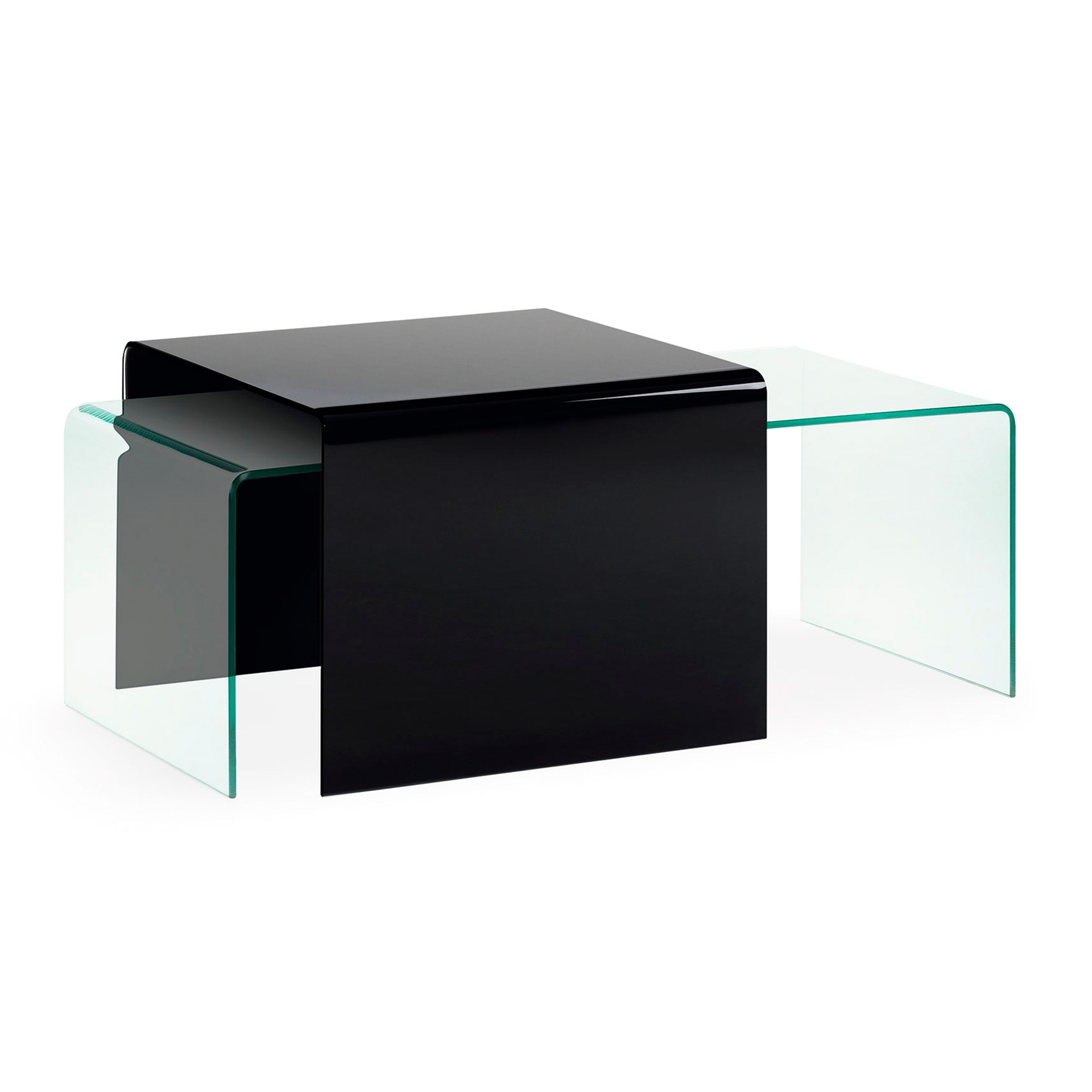 Burano glass coffee table 110 x 50 cm