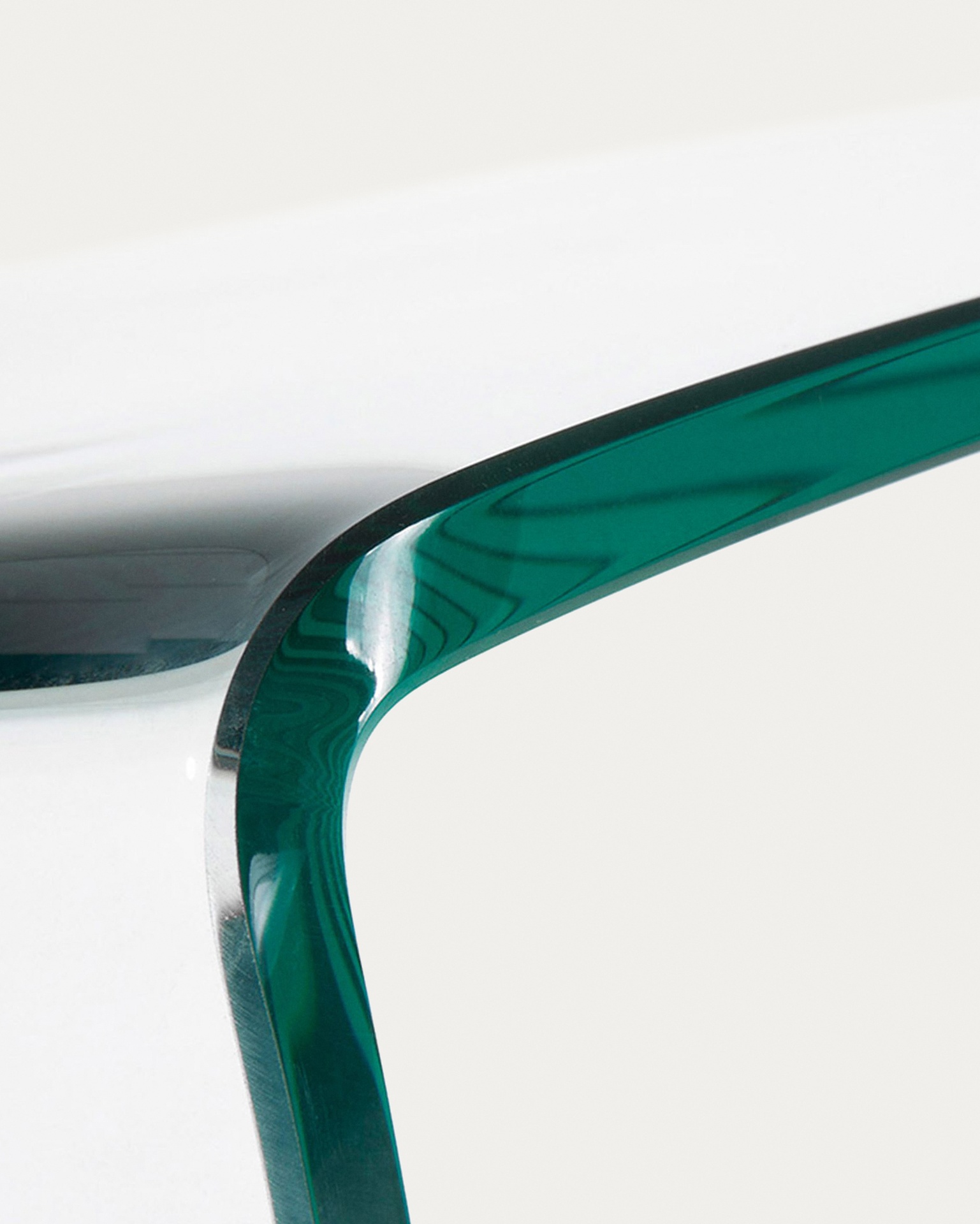 Burano glass coffee table 110 x 50 cm