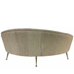 Lounge Sofas BR Vintage DOB 340 L CAP Benoit 2.5er Sofa mit Faltbezug