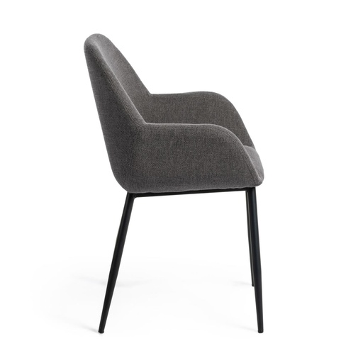 Konna dark grey chair