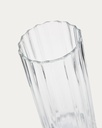 Neblan transparent glass vase, 25.5 cm