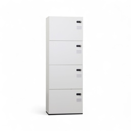 Locker Tradingzone Smartline (Blanc, Nouveau, avec 4 portes)