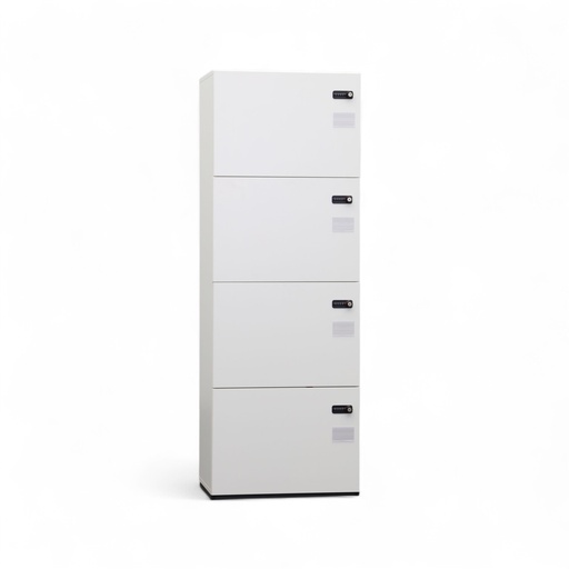 Locker Tradingzone Smartline (Weiss, Neu, mit 4 Türen)