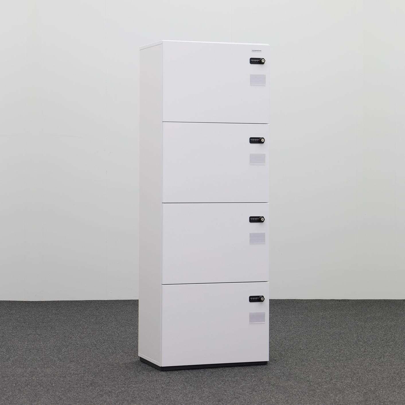 Locker Tradingzone Smartline (Gris clair, Nouveau, 4 portes)