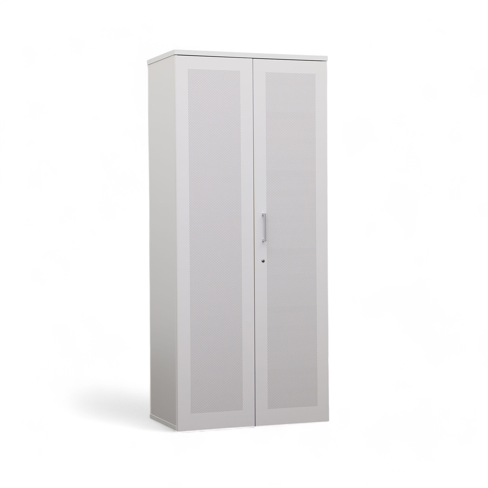 Haworth hinged door wardrobes with hanging file drawers (Normal used, With key)