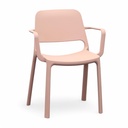Bistro Stapelstühle Bralco LOTUS (Rosa, Neu)