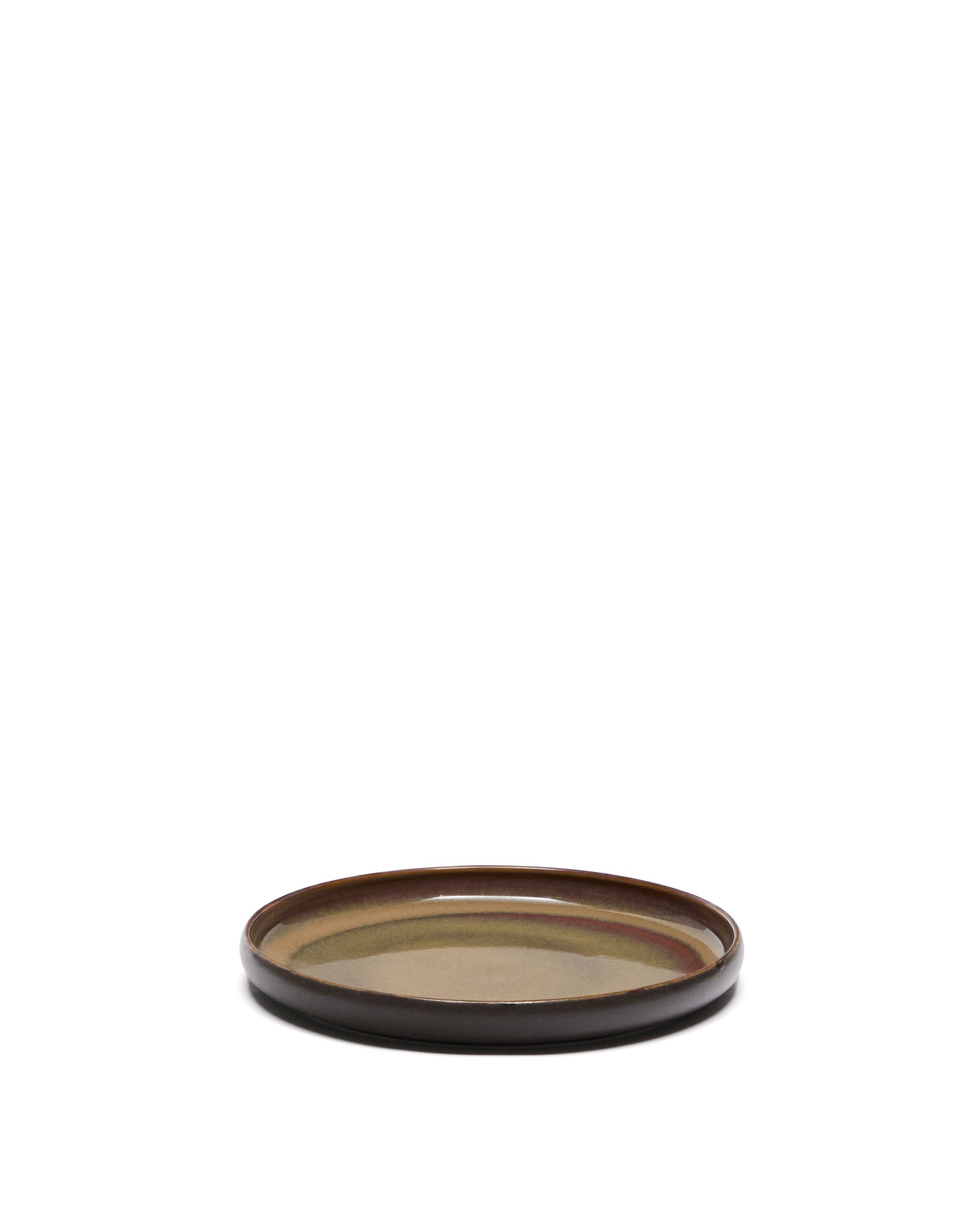 Uilo Assiettes à dessert en céramique (set de 2) (Marron, Nouveau)