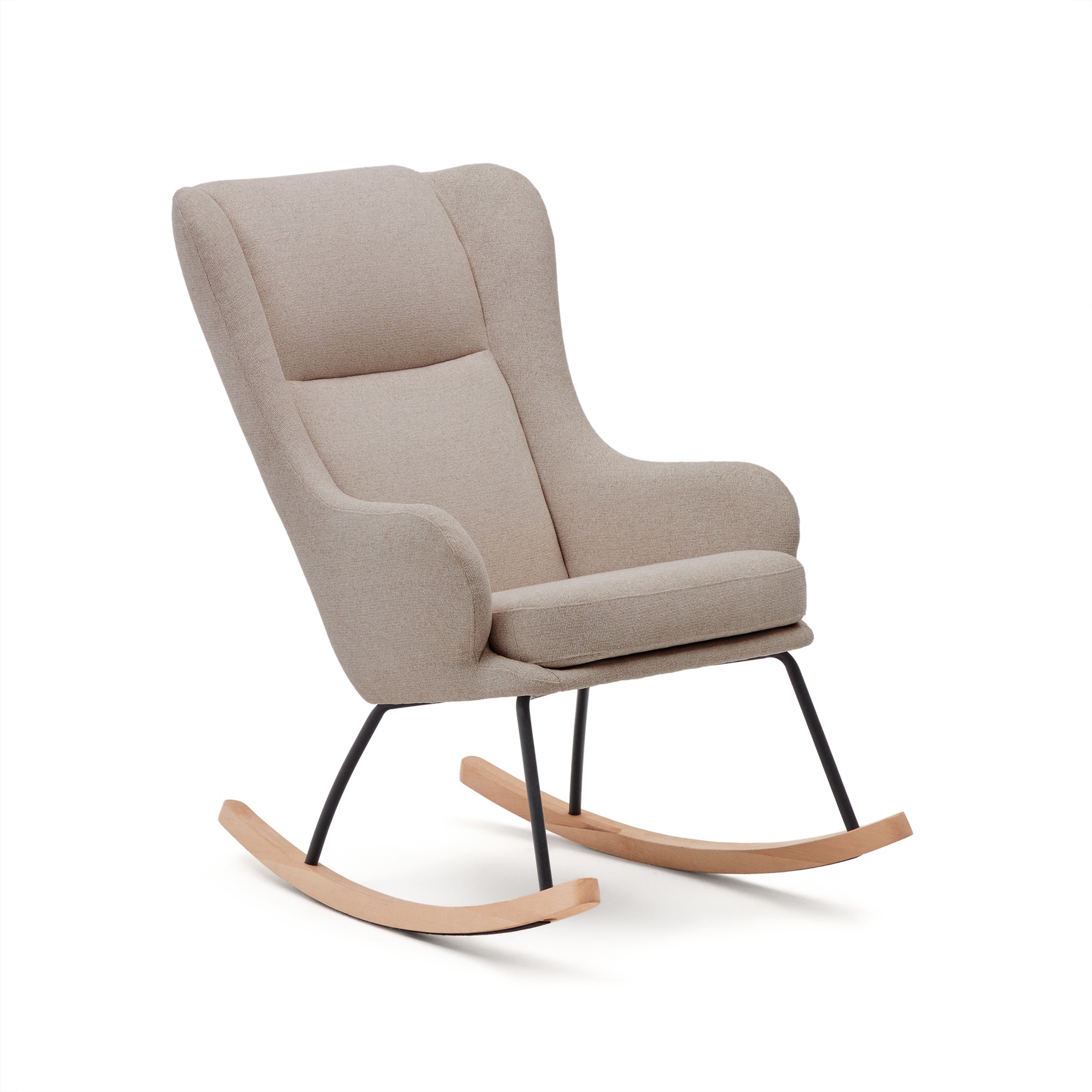 Maustin Schaukelstuhl (Beige, Neu)