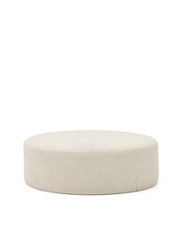 Kave Home Fusshocker Kaeli (Sehr gut, Ecru)