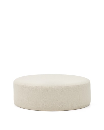 Kave Home Fusshocker Kaeli (Sehr gut, Ecru)